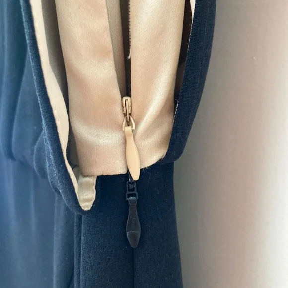 Couture Louis Feraud black cocktail dress 100% silk - Picture 12 of 12